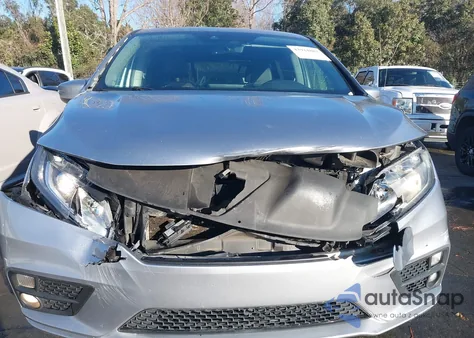 2018 Honda Odyssey Ex-L from USA, damaged, VIN 5FNRL6H74JB064936